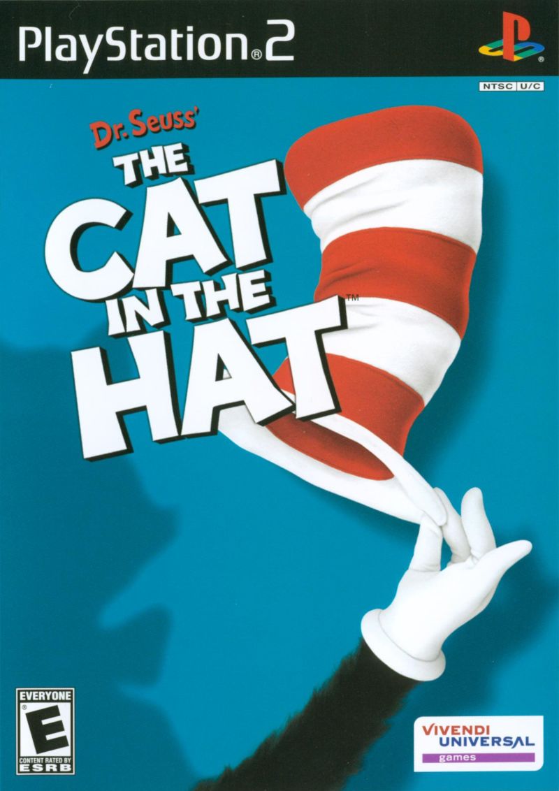 The Cat in the Hat box art for Xbox